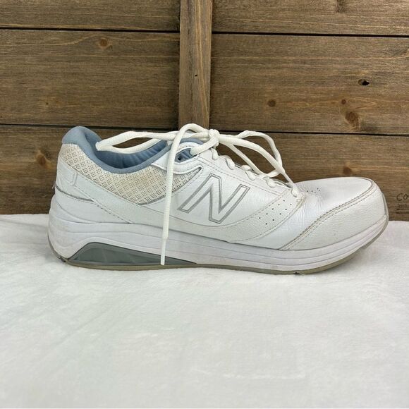 New Balance 928v3 Lace Up Walking Shoes White With Blue Women’s Size 10.5 - Picture 13 of 13